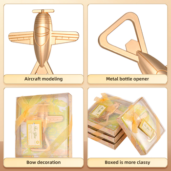 Ευρωπαϊκός και αμερικανικός γάμος, γαμήλια επιστροφή, δώρο γάμου, ανοιχτήρι μπουκαλιών αεροσκάφους, γαμήλιο ταξίδι, πάρτι, ανοιχτήρι μπουκαλιών αεροσκάφους