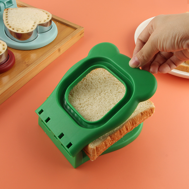 Tiesioginiai gamyklos pardavimai Nauja vienetinė meilės sumuštinio pjaustymo sumuštinio duonos kepimo forma sumuštinio forma