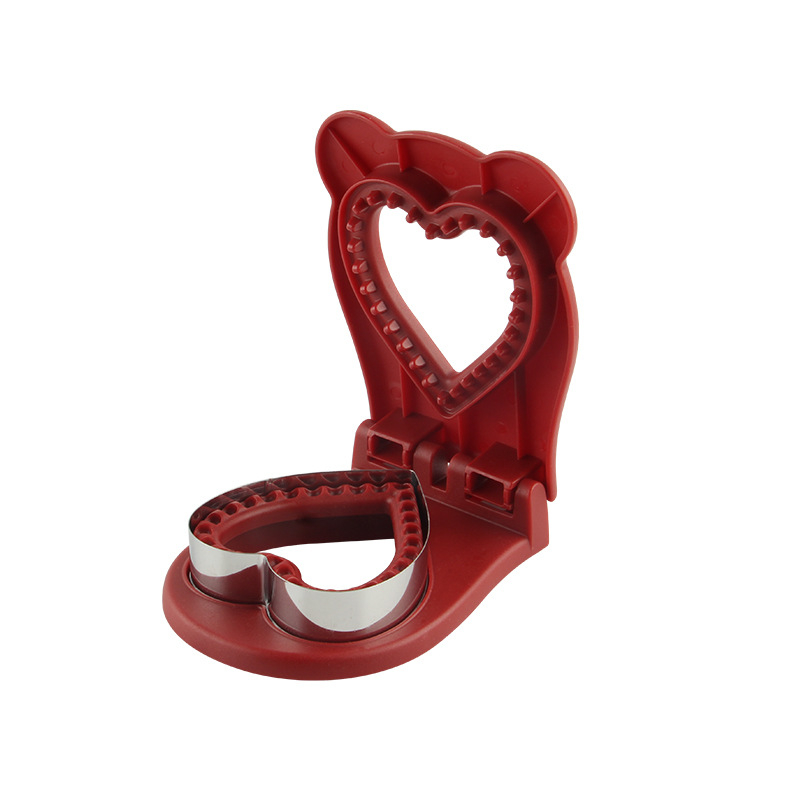 Tiesioginiai gamyklos pardavimai Nauja vienetinė meilės sumuštinio pjaustymo sumuštinio duonos kepimo forma sumuštinio forma