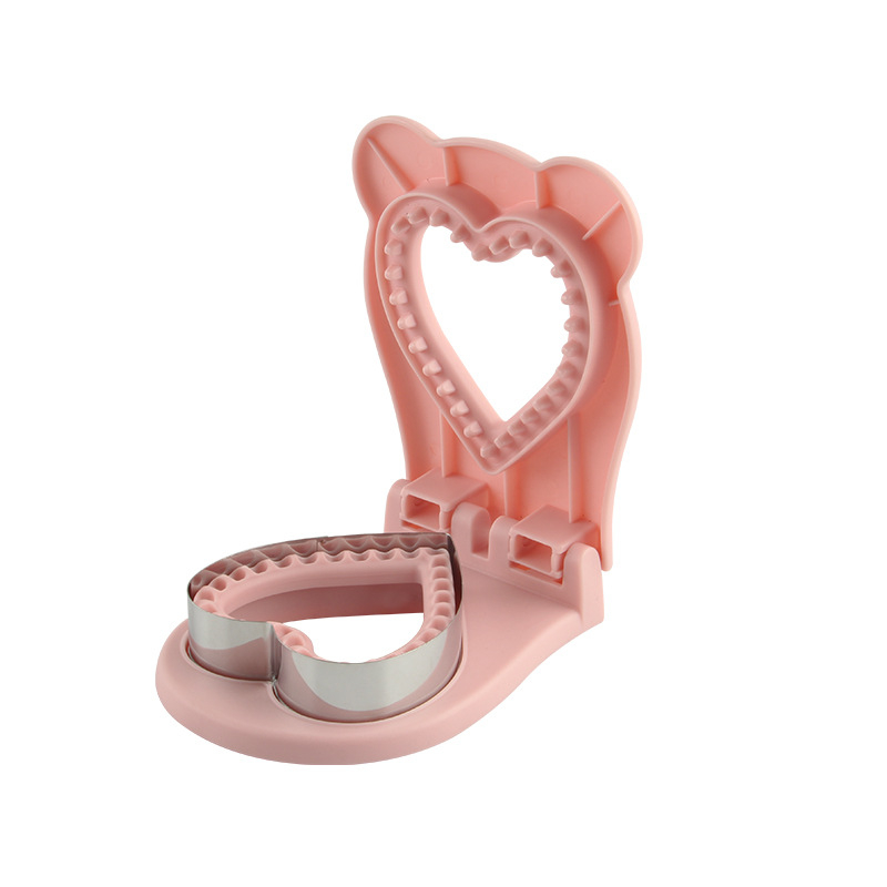 Tiesioginiai gamyklos pardavimai Nauja vienetinė meilės sumuštinio pjaustymo sumuštinio duonos kepimo forma sumuštinio forma