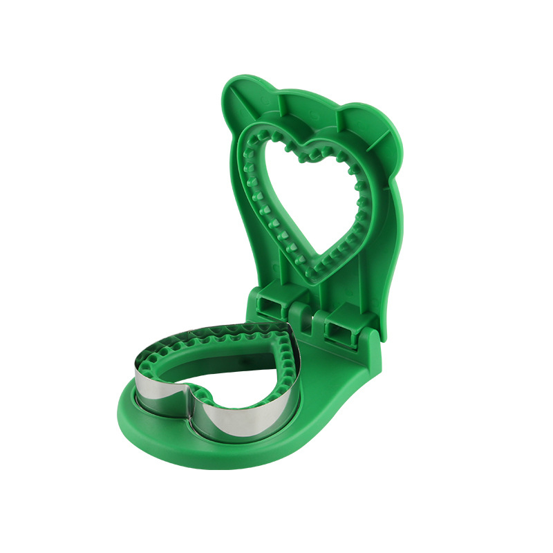 Tiesioginiai gamyklos pardavimai Nauja vienetinė meilės sumuštinio pjaustymo sumuštinio duonos kepimo forma sumuštinio forma