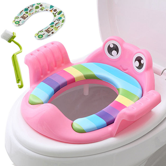 Vaikų tualeto žiedas kūdikių tualeto žiedas Vaikų berniukai ir mergaitės padidina tualeto pagalvėlės kūdikių tualeto sėdynės kartą