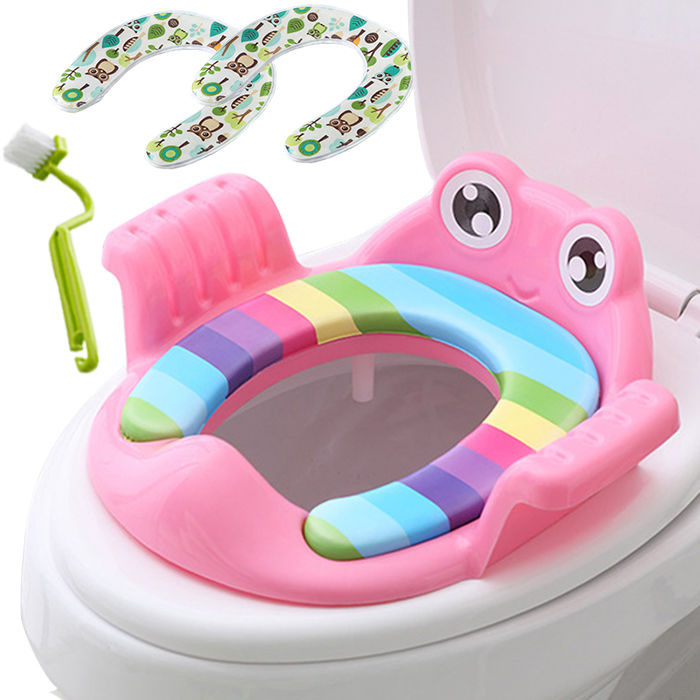 Vaikų tualeto žiedas kūdikių tualeto žiedas Vaikų berniukai ir mergaitės padidina tualeto pagalvėlės kūdikių tualeto sėdynės kartą