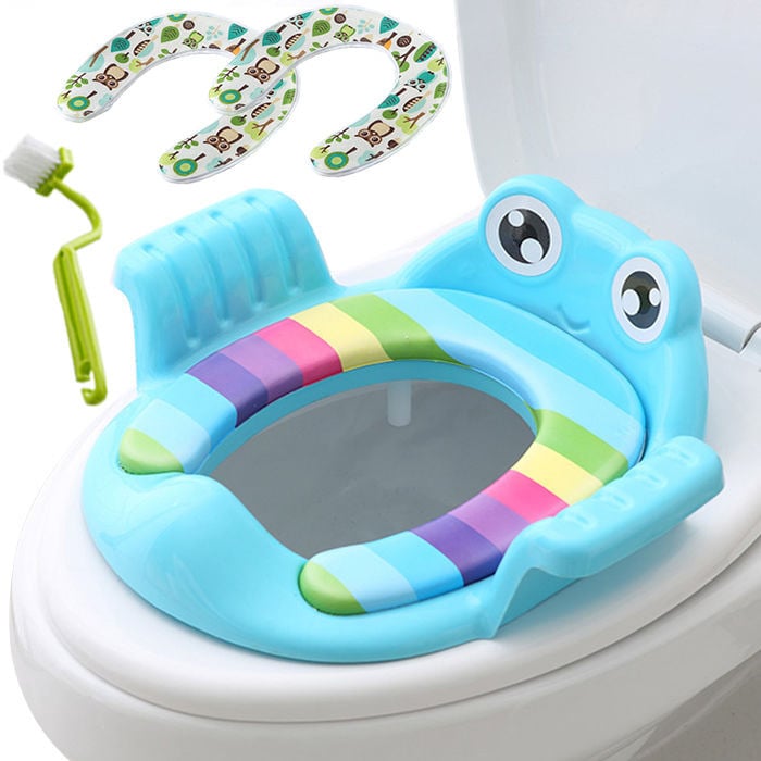 Vaikų tualeto žiedas kūdikių tualeto žiedas Vaikų berniukai ir mergaitės padidina tualeto pagalvėlės kūdikių tualeto sėdynės kartą