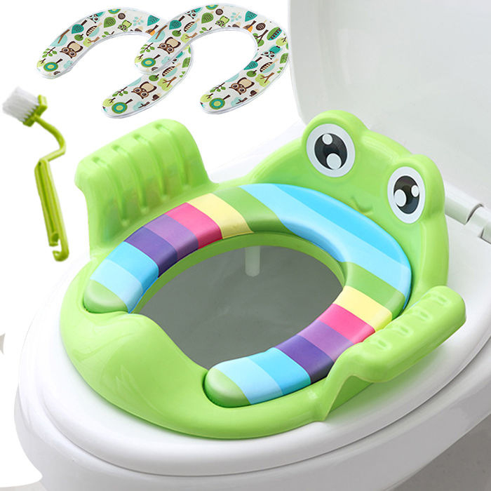 Vaikų tualeto žiedas kūdikių tualeto žiedas Vaikų berniukai ir mergaitės padidina tualeto pagalvėlės kūdikių tualeto sėdynės kartą