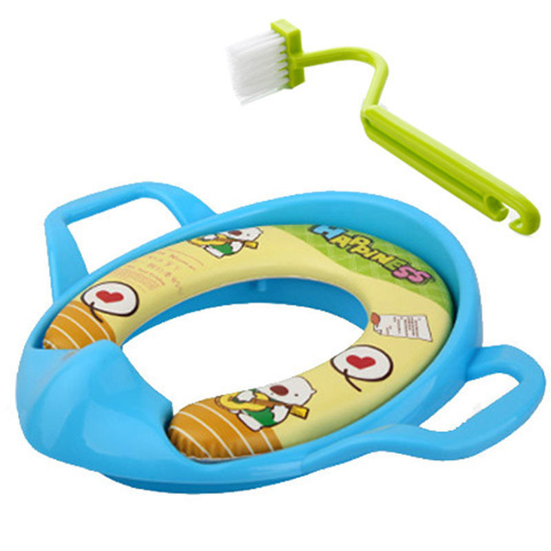 Vaikų tualeto žiedas kūdikių tualeto žiedas Vaikų berniukai ir mergaitės padidina tualeto pagalvėlės kūdikių tualeto sėdynės kartą