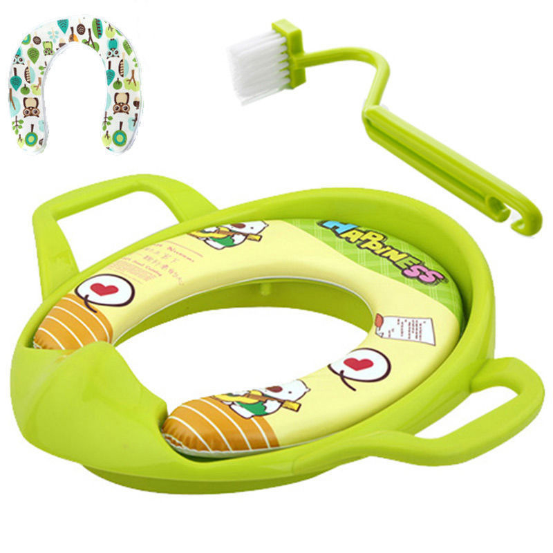 Vaikų tualeto žiedas kūdikių tualeto žiedas Vaikų berniukai ir mergaitės padidina tualeto pagalvėlės kūdikių tualeto sėdynės kartą