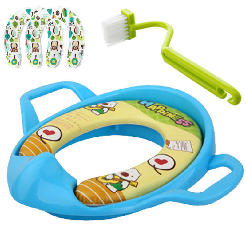 Vaikų tualeto žiedas kūdikių tualeto žiedas Vaikų berniukai ir mergaitės padidina tualeto pagalvėlės kūdikių tualeto sėdynės kartą