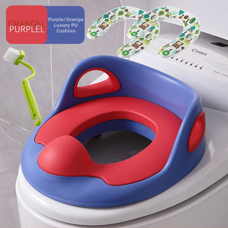 Vaikų tualeto žiedas kūdikių tualeto žiedas Vaikų berniukai ir mergaitės padidina tualeto pagalvėlės kūdikių tualeto sėdynės kartą
