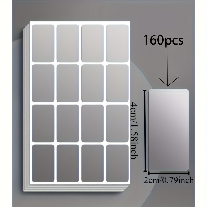 Āzijas sudraba etiķešu uzlīmes, ūdensnecaurlaidīgas un eļļas necaurlaidīgas līmlentes, ar roku rakstītas, noplēšamas vārdu uzlīmes, pārtikas un zāļu paraugu etiķetes