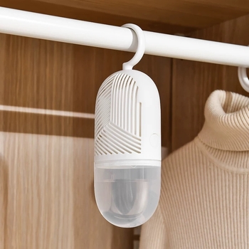 Pakabinama sausinimo dėžė Studentų bendrabučio spintos drėgmės sugėrimo maišelis Drėgmei atsparus, pelėsiui atsparus kalcio chlorido daugkartinio naudojimo sausiklis