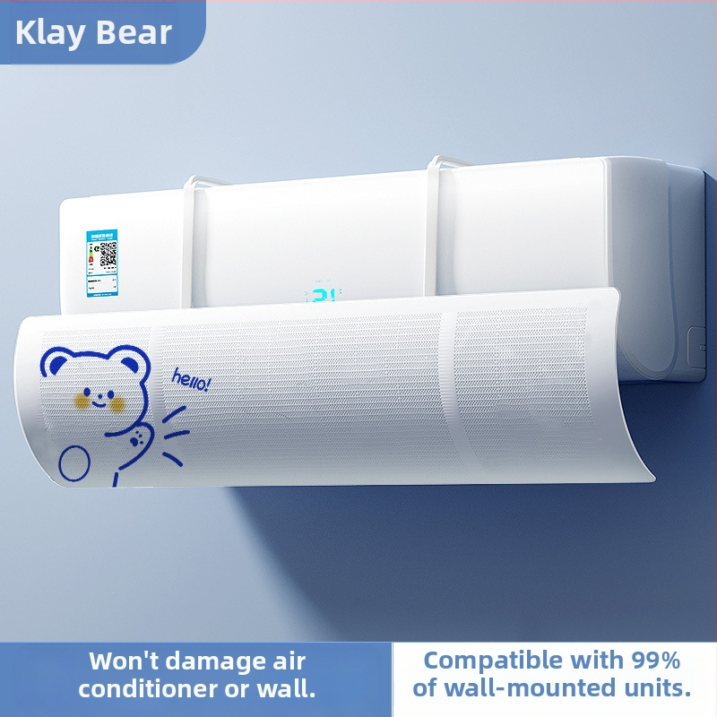 Oro kondicionieriaus apsauginė plokštė kūdikiams ir mažiems vaikams nuo tiesioginio oro pūtimo, apsauganti nuo vėjo oro išleidimo angos, apsauginė plokštė pakabinamai, apsauginė plokštė nuo vėjo