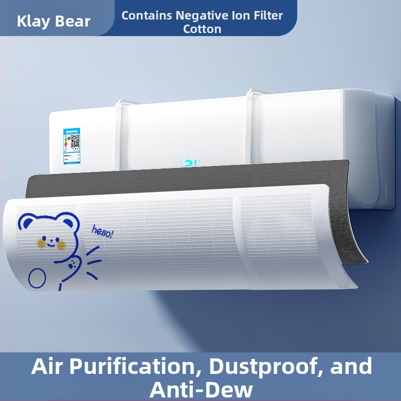 Oro kondicionieriaus apsauginė plokštė kūdikiams ir mažiems vaikams nuo tiesioginio oro pūtimo, apsauganti nuo vėjo oro išleidimo angos, apsauginė plokštė pakabinamai, apsauginė plokštė nuo vėjo