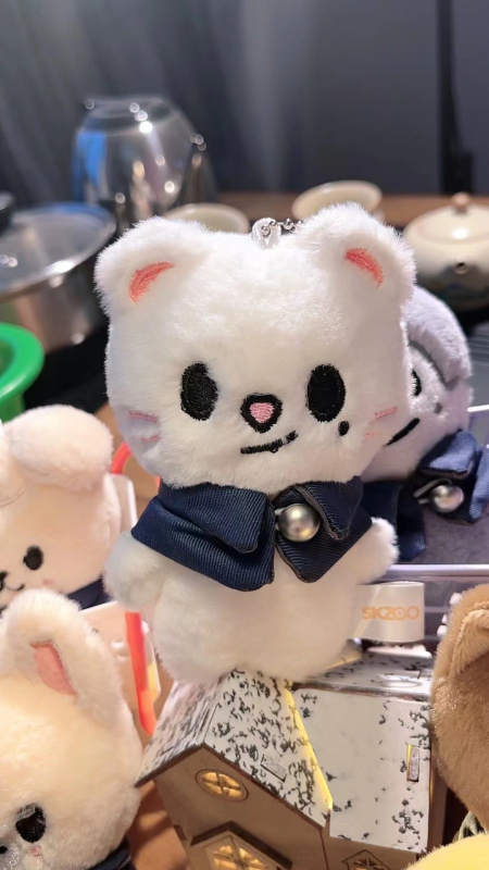 na zalihi STAY Dječja lutka za ključeve s ulicom Han Zhicheng Čarobna školska lutka Odjeća Privjesak za ključeve Mala lutka