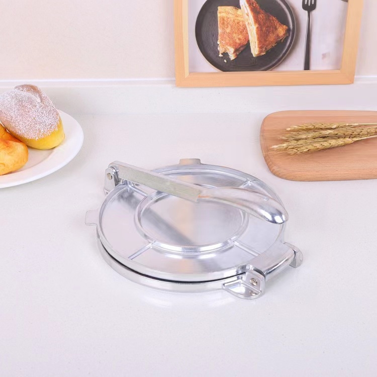 Koldūnų odos presas aliuminio lydinio rankinis slėgis Meksikietiškų makaronų presas rankinis kukurūzų tešlos nustatymo aparatas torto presas