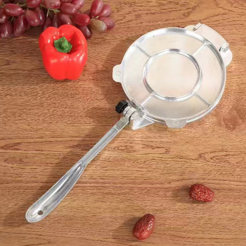 Koldūnų odos presas aliuminio lydinio rankinis slėgis Meksikietiškų makaronų presas rankinis kukurūzų tešlos nustatymo aparatas torto presas