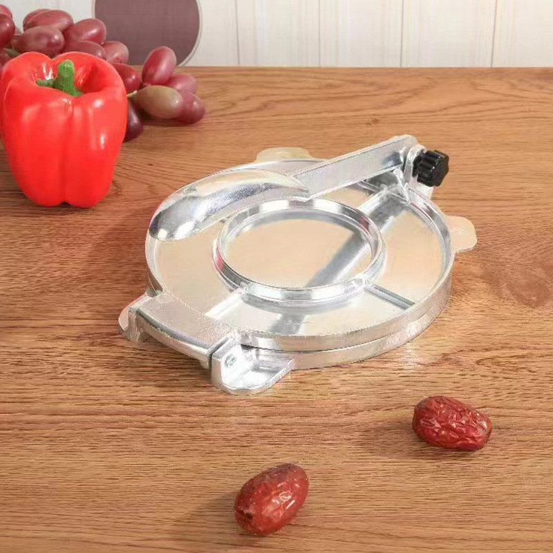 Koldūnų odos presas aliuminio lydinio rankinis slėgis Meksikietiškų makaronų presas rankinis kukurūzų tešlos nustatymo aparatas torto presas