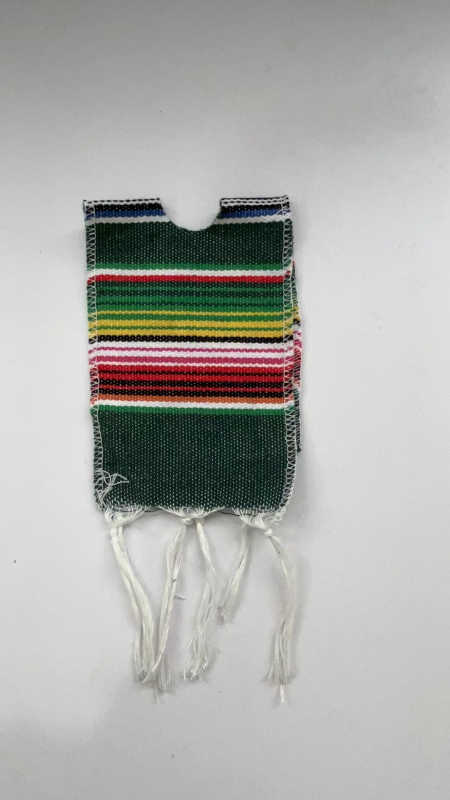 Šventinis vyno butelio šalikas ir skrybėlė, meksikietiška maža skrybėlės šaliko dekoratyvinis rinkinys