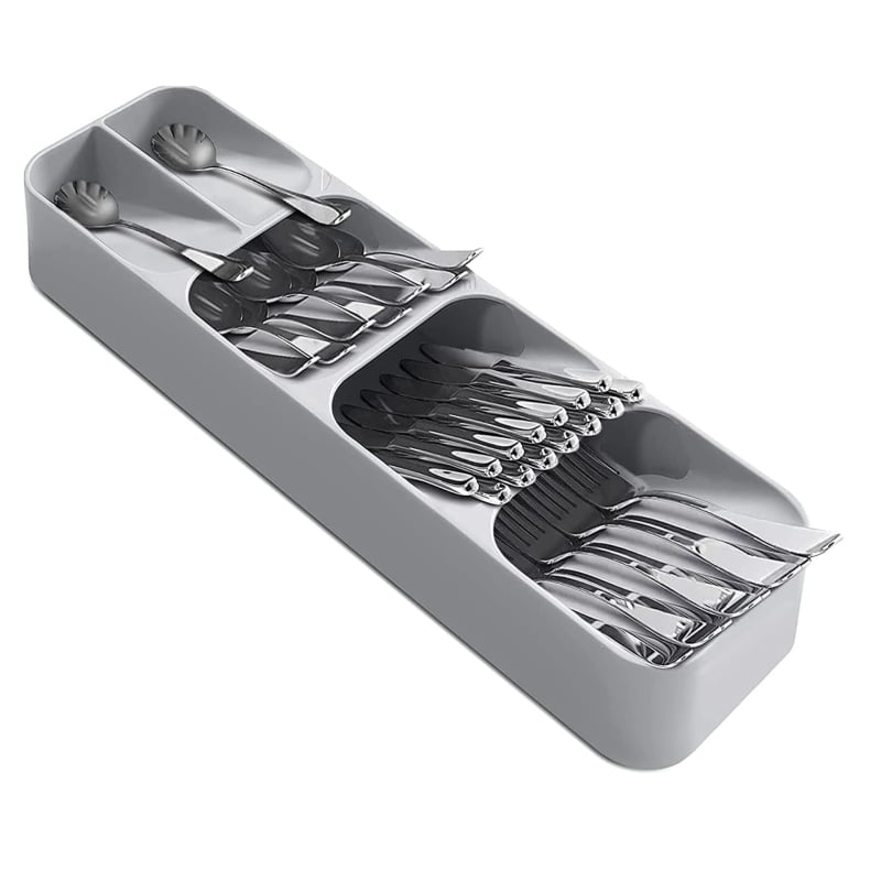 Peilių ir šakučių laikymo dėžė, tarpvalstybinė stalo įrankių laikymo dėžė, plastikinis stalčius, tarpvalstybinė, populiari nauja virtuvės laikymo dėžė