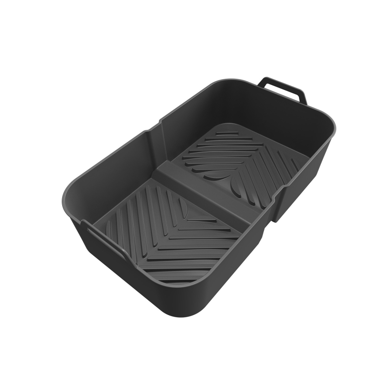 Nauja tarpvalstybinė kvadratinė silikoninė kepimo skarda, didmeninė prekyba, tinkanti „Ninja AF500“ oro keptuvės kepimo skardai