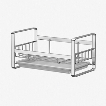 Кухненска поставка за съдове, поставка за оттичане на съдове, леген за зеленчуци, поставка за съхранение на кърпи за съдове, поставка за съхранение на кърпи за съдове, висяща кошница
