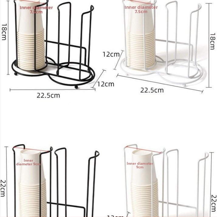 Shuo Shuo pabertopsihoidja, ühekordselt kasutatavate topsihoidjate lauaarvuti tasside hoiuriiul, kohvitasside hoiuriiul