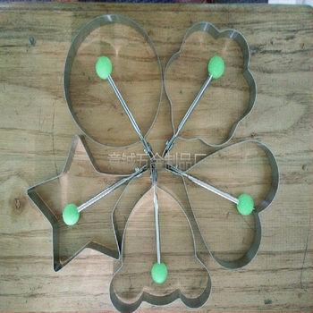 Εργοστασιακά απευθείας από ανοξείδωτο ατσάλι 430 ομελέτα αυγών σε σχήμα καρδιάς, φόρμα ομελέτας αυγών, φόρμα κέικ ψησίματος ομελέτας αυγών