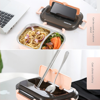 304 nerūdijančio plieno pietų dėžutė, izoliuota pietų dėžutė, studentų biuro darbuotojo valgykla, nešiojama atskirta eilėraščio mikrobangų krosnelės pietų dėžutė