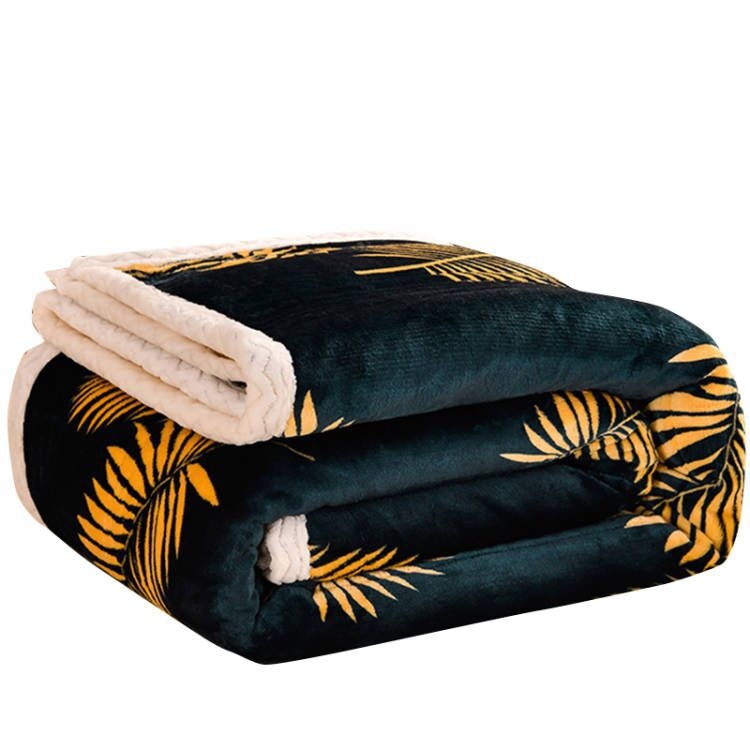 [Pašto kaina] nauja sustorinta pavasarinė ir rudeninė antklodė ėrienos apklotas sojų pupelių plunksnų aksominė antklodė plaukų karta