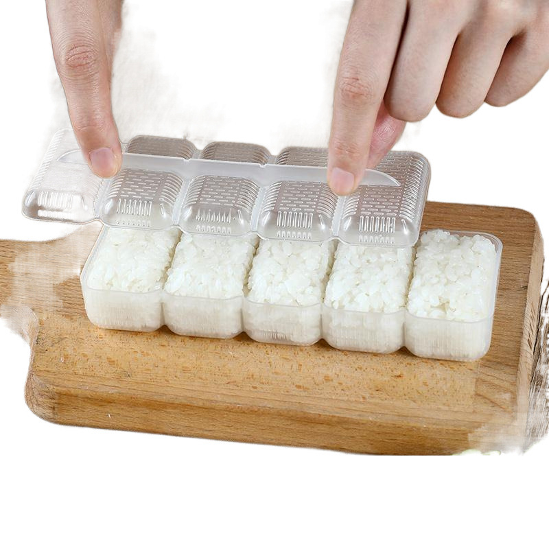 Sõjalaeva sushivorm Viie lüliga sushitööriistad Riisigrupp Porphyra Wrap riisivorm Jaapani köök Käeshoitav sushi