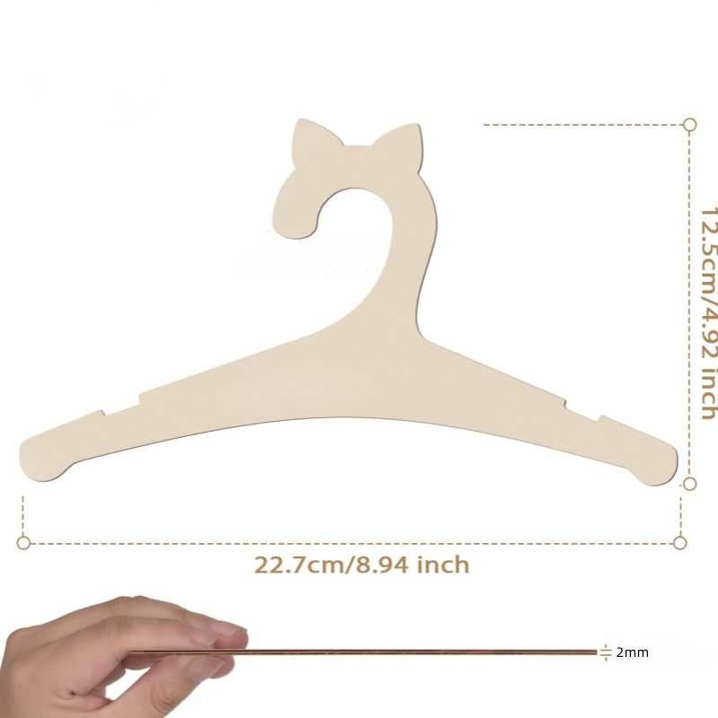 Дървена висулка за детско облекло Мече Дървена детска закачалка Креативна висулка за дома Направи си сам Декорация за детска стая