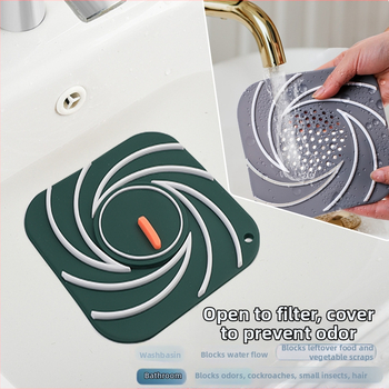 Deodorandi põranda äravool tualeti kanalisatsiooni sääsevastane lõhna blokeeriv juuste multifunktsionaalne deodorandi põranda äravool