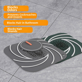 Deodorandi põranda äravool tualeti kanalisatsiooni sääsevastane lõhna blokeeriv juuste multifunktsionaalne deodorandi põranda äravool
