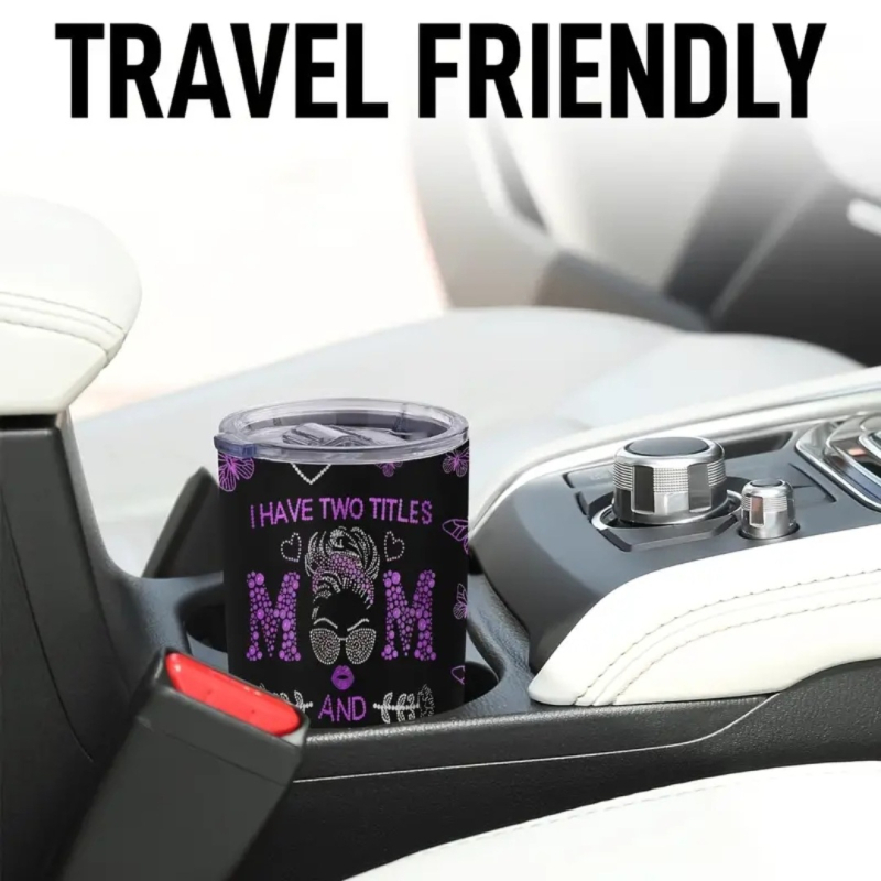 Piiriülene uus 304 roostevabast terasest vaakumkruus, loominguline ja väärtuslik autokruus, suure mahutavusega välistingimustes kasutatav jääkruus