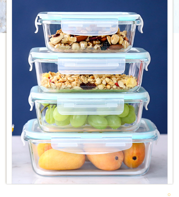 Klaasist isoleeritud lõunasöögikarp kaanega mikrolaineahju jaoks, klaasist salatikauss, kaasaskantav lõunasöögikarp, lõunasöögikarp