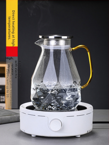 Šalto vandens butelis, atsparus aukštai temperatūrai, stiklinis virdulys, didelės talpos buitinis arbatinukas, deimantinis puodas, šalto vandens puodas, arbatos puodelis, kostiumas, lengvas, prabangus