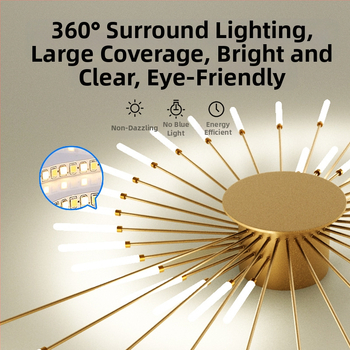 Piiriülesed lambid, Lihtne elutoa lamp, Laelamp, Esik, Luksuslik söögituba, Magamistuba, Vortex Fireworks, LED-laelamp