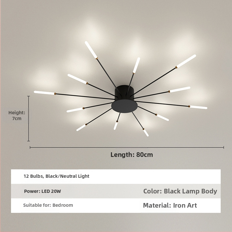 Piiriülesed lambid, Lihtne elutoa lamp, Laelamp, Esik, Luksuslik söögituba, Magamistuba, Vortex Fireworks, LED-laelamp