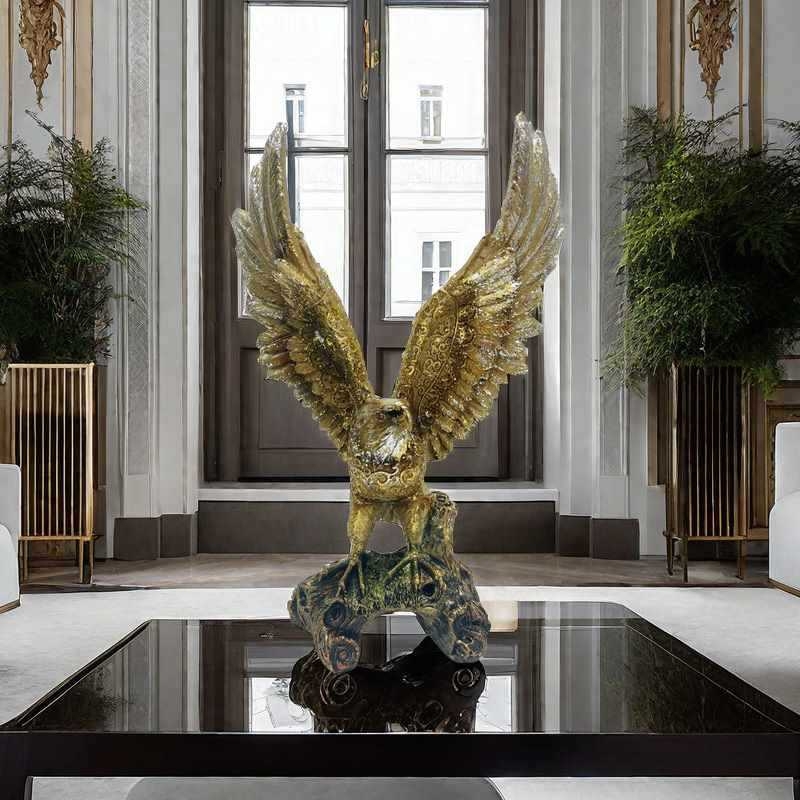 Vyno spintelių dekoracijos, „Eagle Show Wings“, „American Home Exhibition“, „Macro Picture“, dervos amatai, „Dapeng“ atidarymo dovanų papuošalai