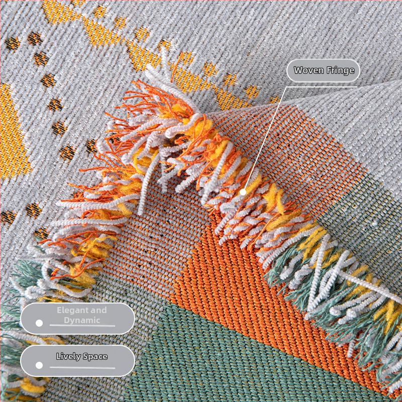 Универсален калъф за диван в кремав стил, еднокомпонентен, универсален, за четири сезона, висококачествен плат, кърпа за диван, против надраскване от котка