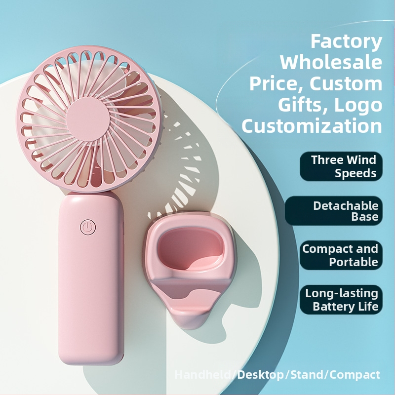 Nový cezhraničný stolný veľký veterný ventilátor USB prenosný dlhotrvajúci vonkajší študentský mini ručný malý ventilátor