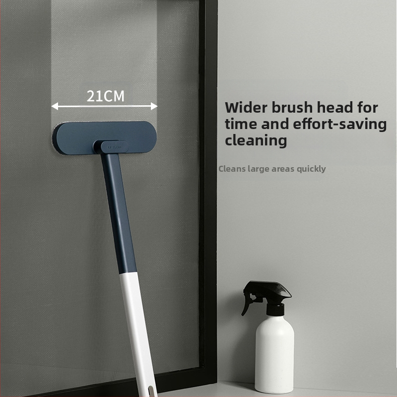 Четка за мокро и сухо почистване на прозорци, подвижна и миеща се мрежа за прозорци, почистваща мрежа за прозорци, многофункционална четка за почистване на прозорци