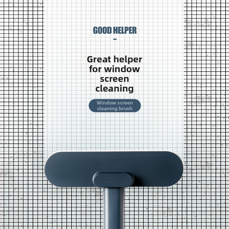 Четка за мокро и сухо почистване на прозорци, подвижна и миеща се мрежа за прозорци, почистваща мрежа за прозорци, многофункционална четка за почистване на прозорци