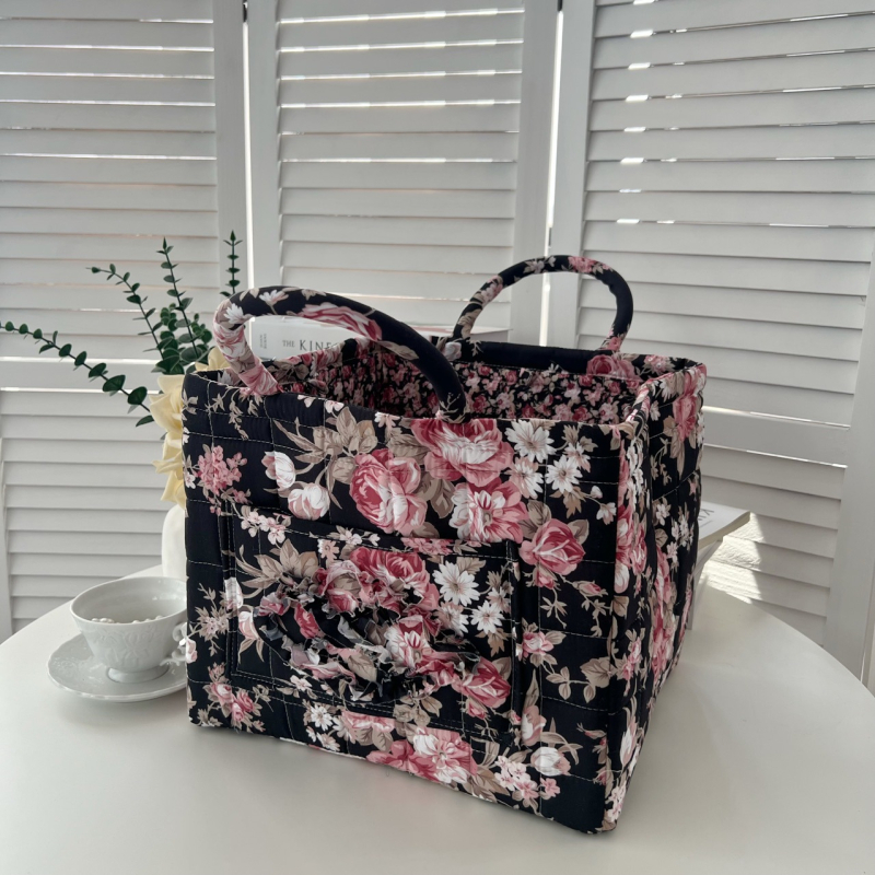 Външнотърговски износ домашен кош за съхранение на платове корейски пасторален стил преносимо бельо, разни неща, организираща рамка за машинно пране кошница за съхранение