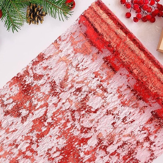 Traversă de masă din folie cu ștanțare la cald populară de la Amazon, material pentru decorarea nunților și petrecerilor de sărbători, de lux, auriu deschis