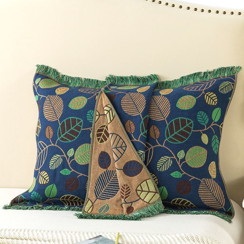 Поколение от чиста памучна кърпа за възглавници, чифт памучни домашно приготвени забрадки за глава с увеличена, разширена, удебелена кърпа за възрастни с единична корица