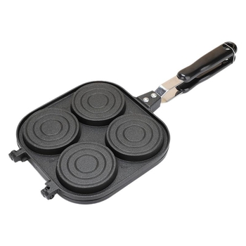 Νέα οικιακή μηχανή κέικ πρωινού πολυλειτουργική αντικολλητική διπλής όψης τηγανίτα για τηγανίτες, τηγανητό αυγό για χάμπουργκερ, ταψί ψησίματος για μαθητές