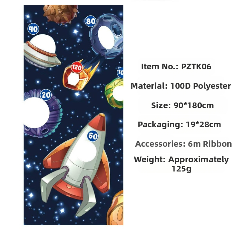 Космически забавни фото реквизити банер рожден ден декорация консумативи банер парти фотография фото врата полиестер