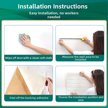 ✅ Αυτοκόλλητα τοίχου Αυτοκόλλητη γκρι ταπετσαρία τοίχου Αυτοκόλλητη αδιάβροχη και ανθεκτική στην υγρασία τρισδιάστατη ταπετσαρία Ζεστά αυτοκόλλητα ανακαίνισης από αφρώδες τούβλο