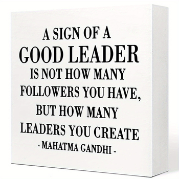 1 įkvepiančios citatos PVC logotipas – Mahatmos Gandžio „gėrio logotipas“,